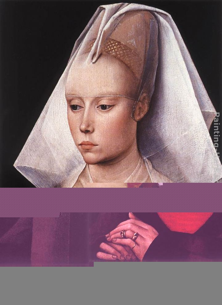 Portrait of a Woman painting - Rogier van der Weyden Portrait of a Woman art painting